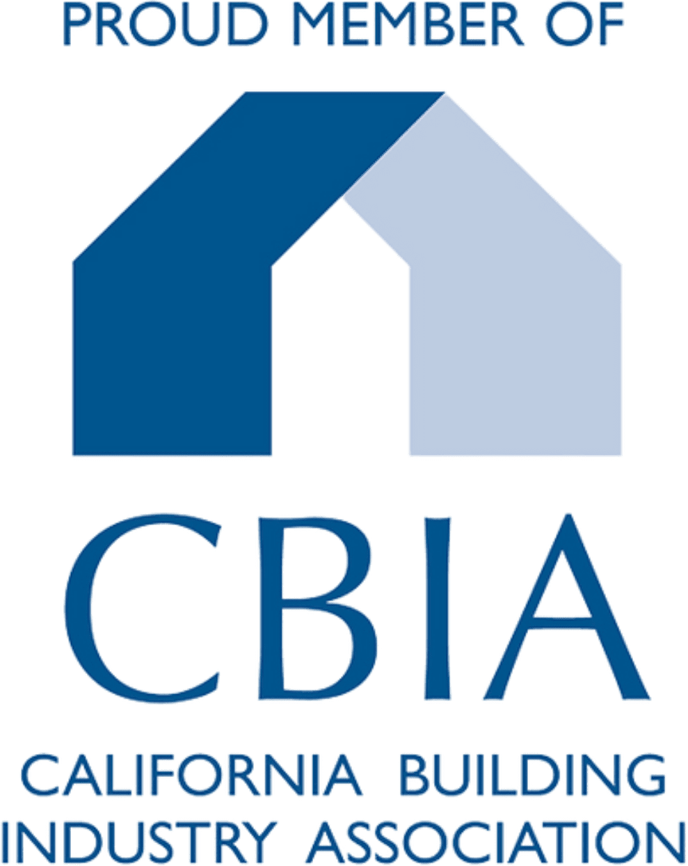 The logo for the california building industry association.